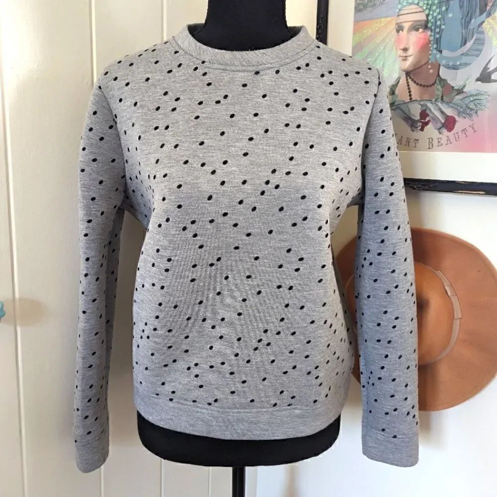 Maje Sweater SM / 1 Quirky French Boho Chic Rock New Girl Twee Retro Cozy Layer